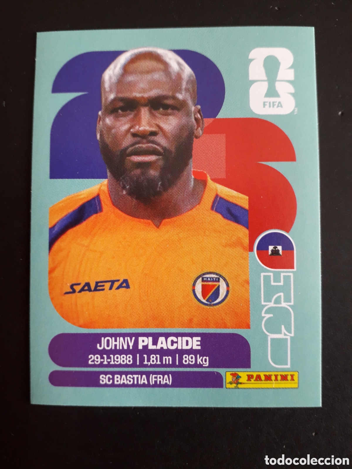 Cromos de Futebol: PLACIDE HAIT&Iacute; HAI 2 MUNDIAL F&Uacute;TBOL 2026 FIFA WORLD CUP PANINI SIN PEGAR PEDIDO M&Iacute;NIMO 3&euro;