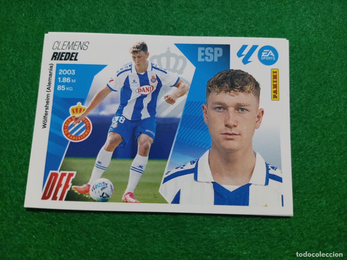 Cromos de Futebol: LIGA ESTE 2025 2026 RCD ENPANYOL N&ordm; 8 BIS COLOCA RIEDEL