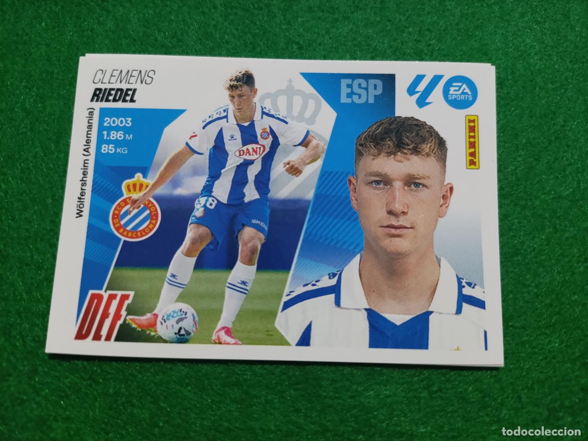Cromos de Futebol: LIGA ESTE 2025 2026 RCD ENPANYOL N&ordm; 8 BIS COLOCA RIEDEL