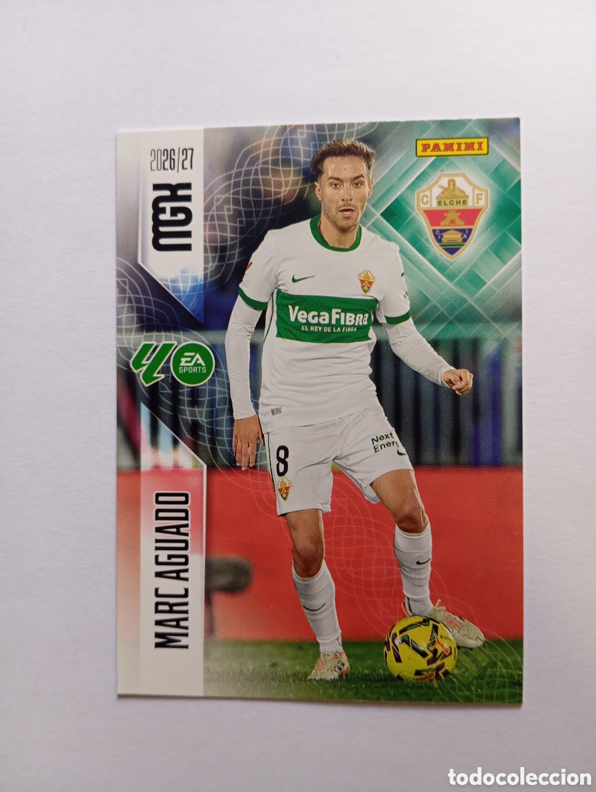 Cromos de Futebol: 156 MARC AGUADO PANINI MEGACRACKS 26 27