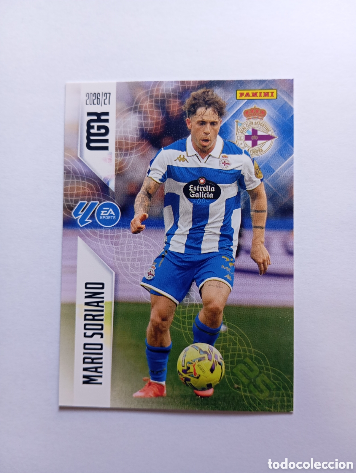 Cromos de Futebol: 138 MARIO SORIANO PANINI MEGACRACKS 26 27