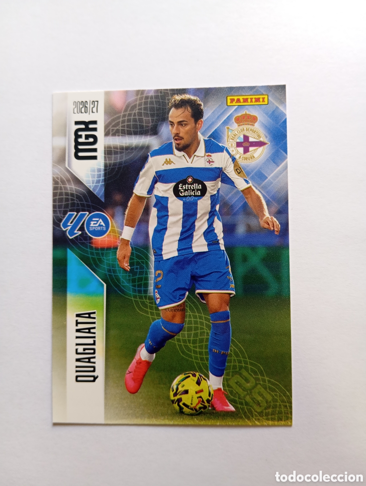Cromos de f&uacute;tbol: 135 QUAGLIATA PANINI MEGACRACKS 26 27