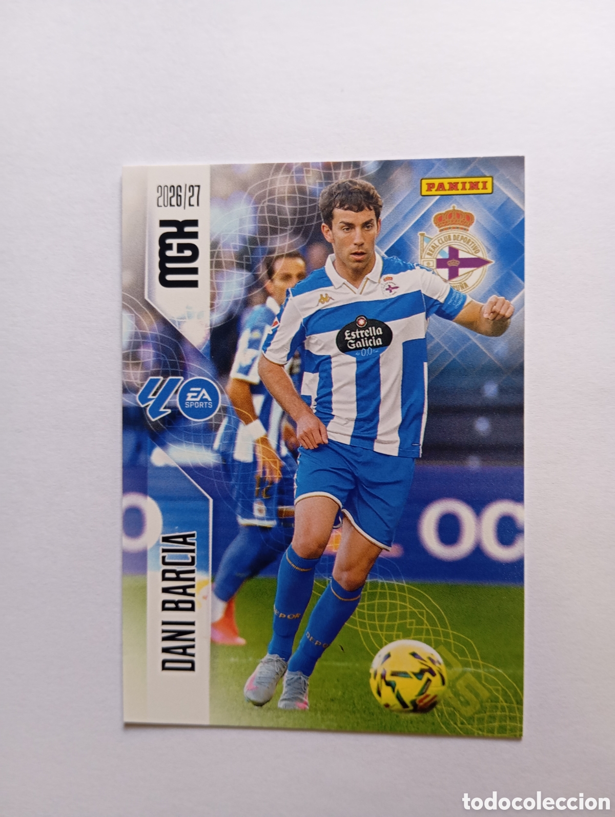Cromos de f&uacute;tbol: 133 DANI BARCIA PANINI MEGACRACKS 26 27