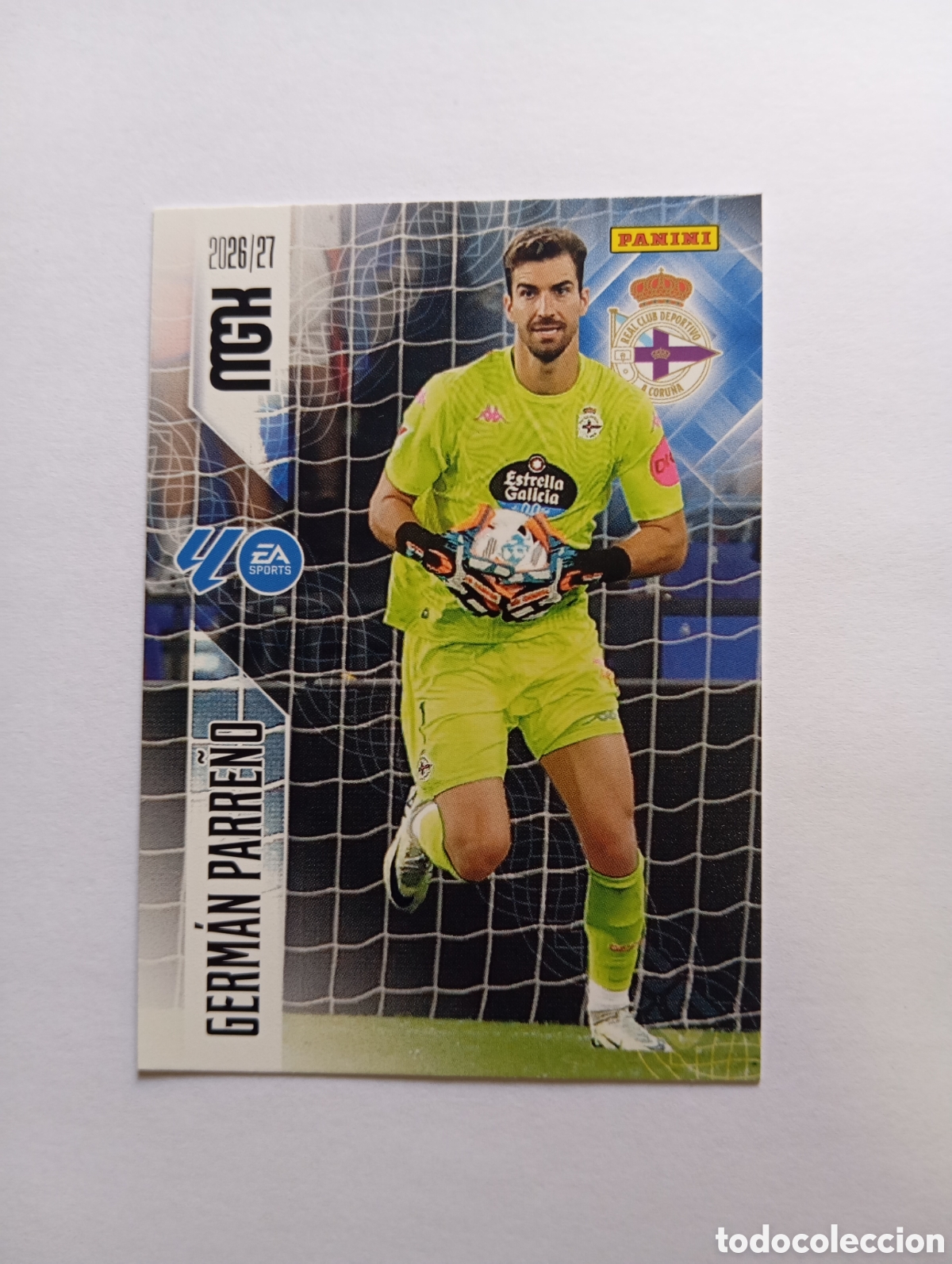 Cromos de f&uacute;tbol: 129 GERMAN PARRE&Ntilde;O PANINI MEGACRACKS 26 27