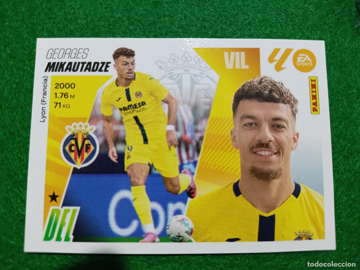 Cromos de f&uacute;tbol: LIGA ESTE 2025 2026 VILLARREAL CF FICHAJE N&ordm; 65 MIKAUTADZE