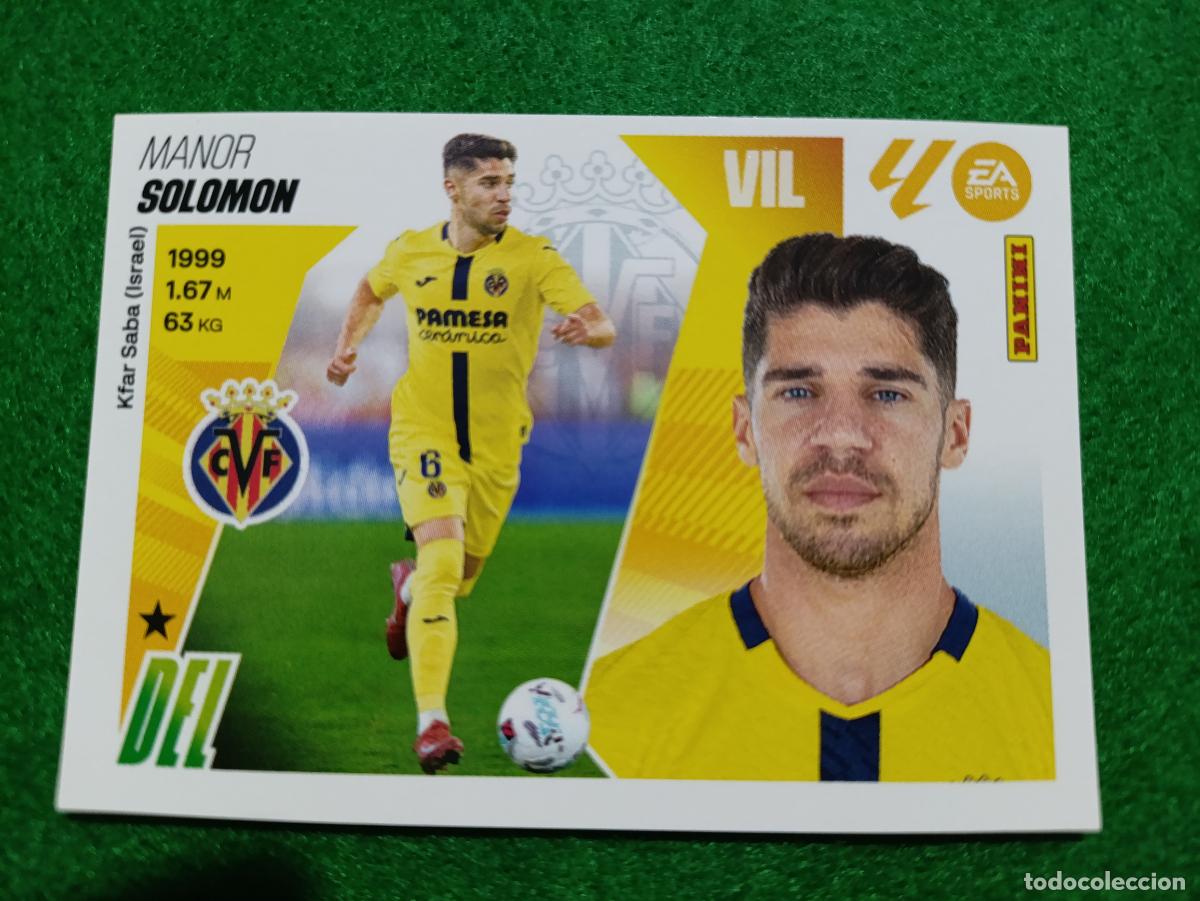 Cromos de f&uacute;tbol: LIGA ESTE 2025 2026 VILLARREAL CF FICHAJE N&ordm; 52 SALOM&Oacute;N