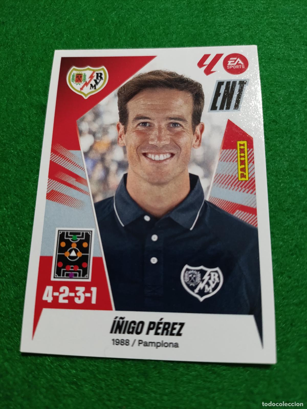 Cromos de f&uacute;tbol: LIGA ESTE 2025 2026 RAYO VALLECANO N&ordm; 2 I&Ntilde;IGO P&Eacute;REZ