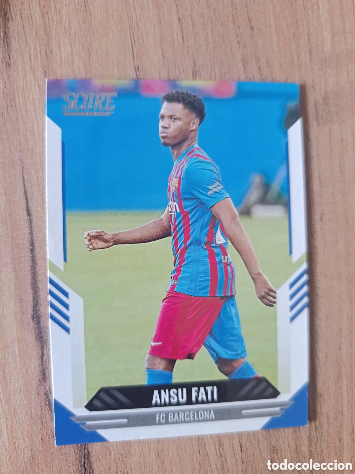 Cromos de f&uacute;tbol: 142 Ansu Fati Panini Score Soccer 2021 2022 21 22 Barcelona