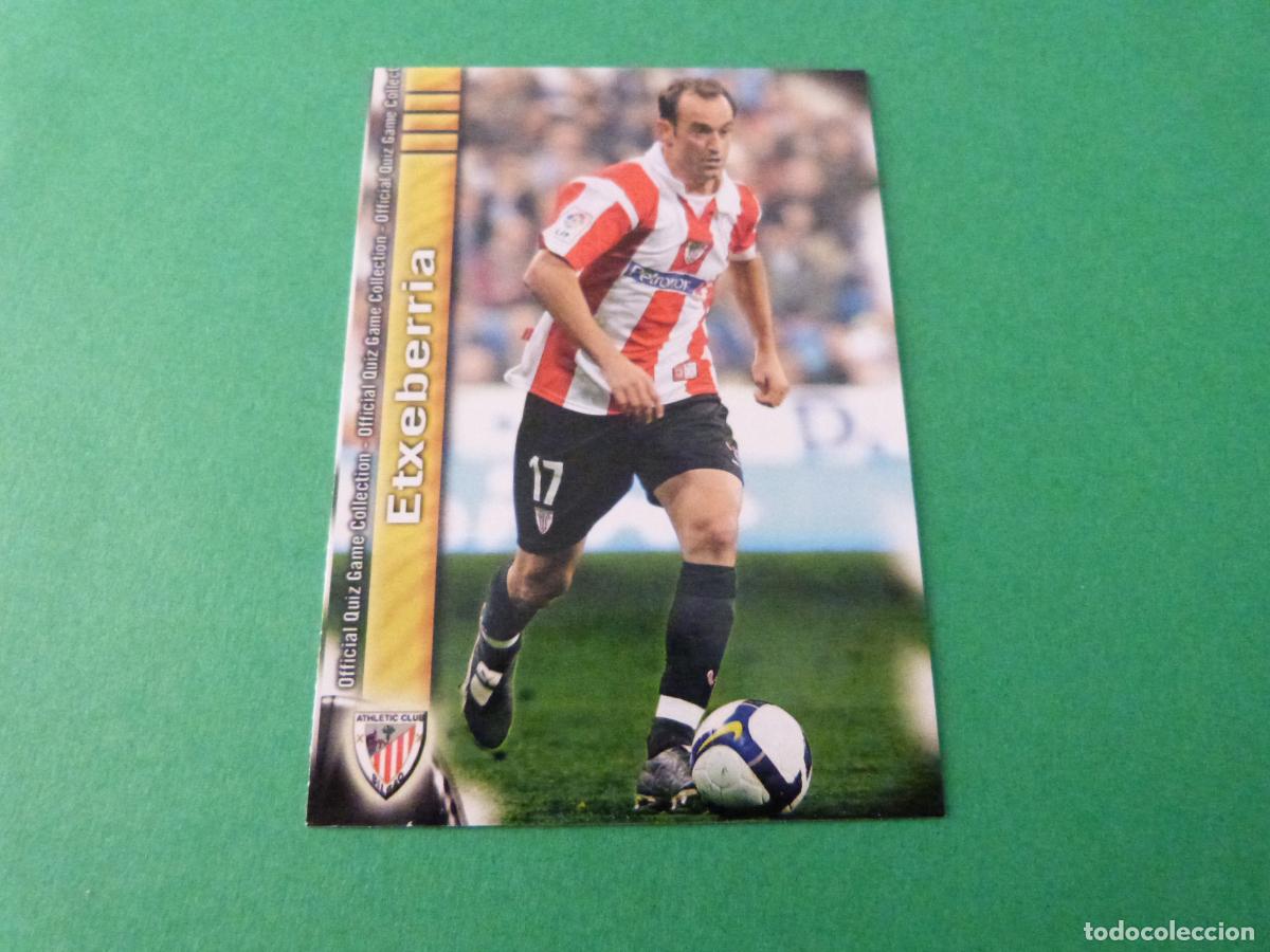Cartes &agrave; collectionner de Football: TRADING CARD FUTBOL ETXEBERRIA ATH.BILBAO N&ordm; 343 FICHAS LIGA MUNDICROMO 2009-2010/09-10