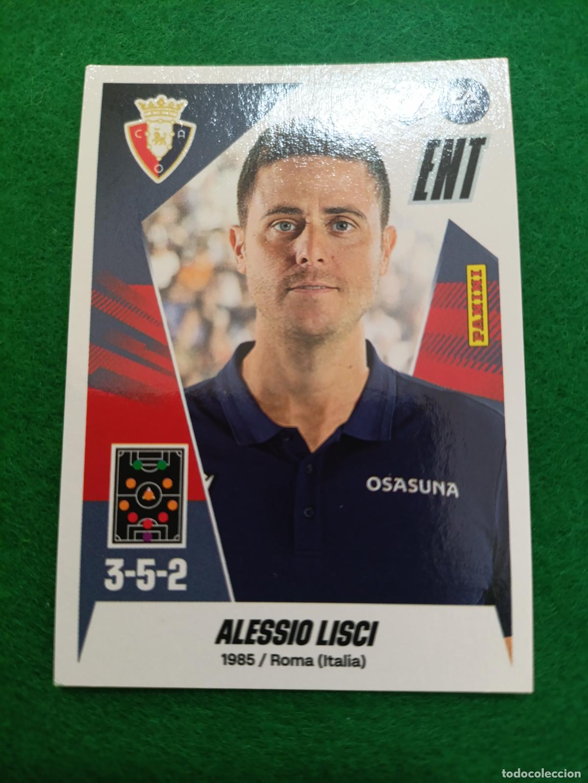 Cartes &agrave; collectionner de Football: LIGA ESTE 2025 2026 CA OSASUNA N&ordm; 2 ALESSIO LISCI
