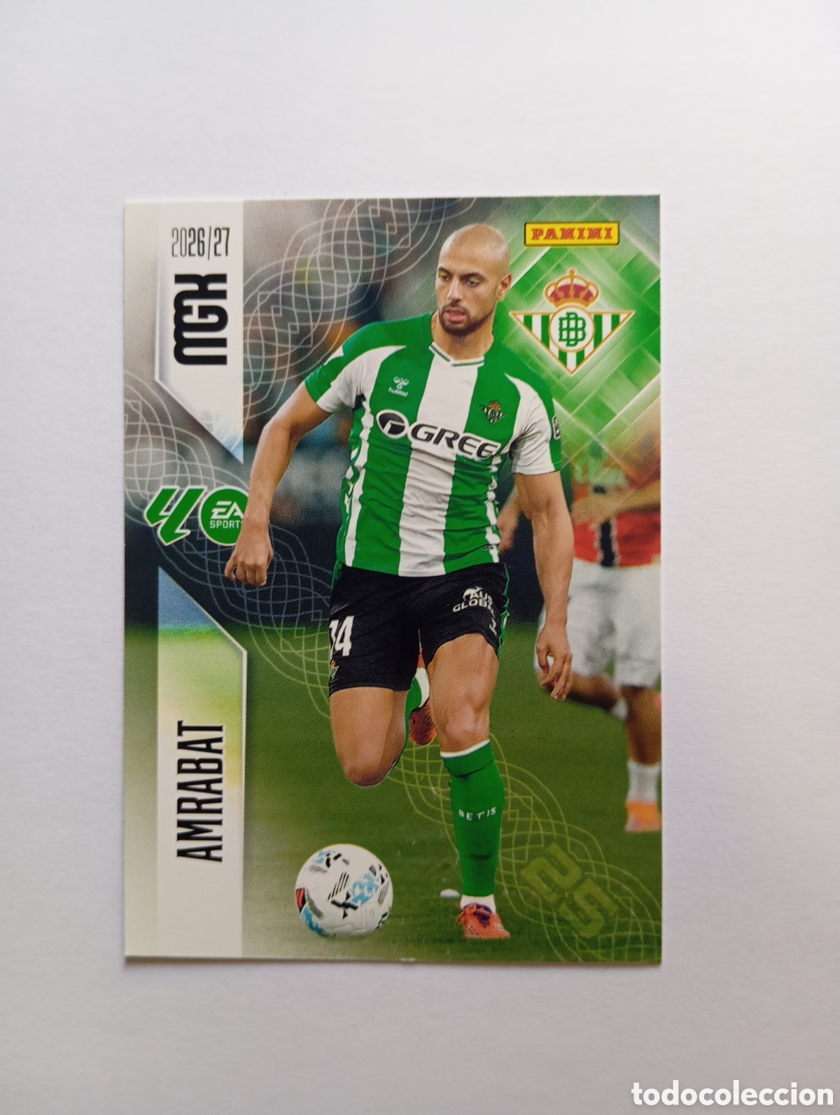 Cromos de f&uacute;tbol: 100 AMRABAT PANINI MEGACRACKS 26 27