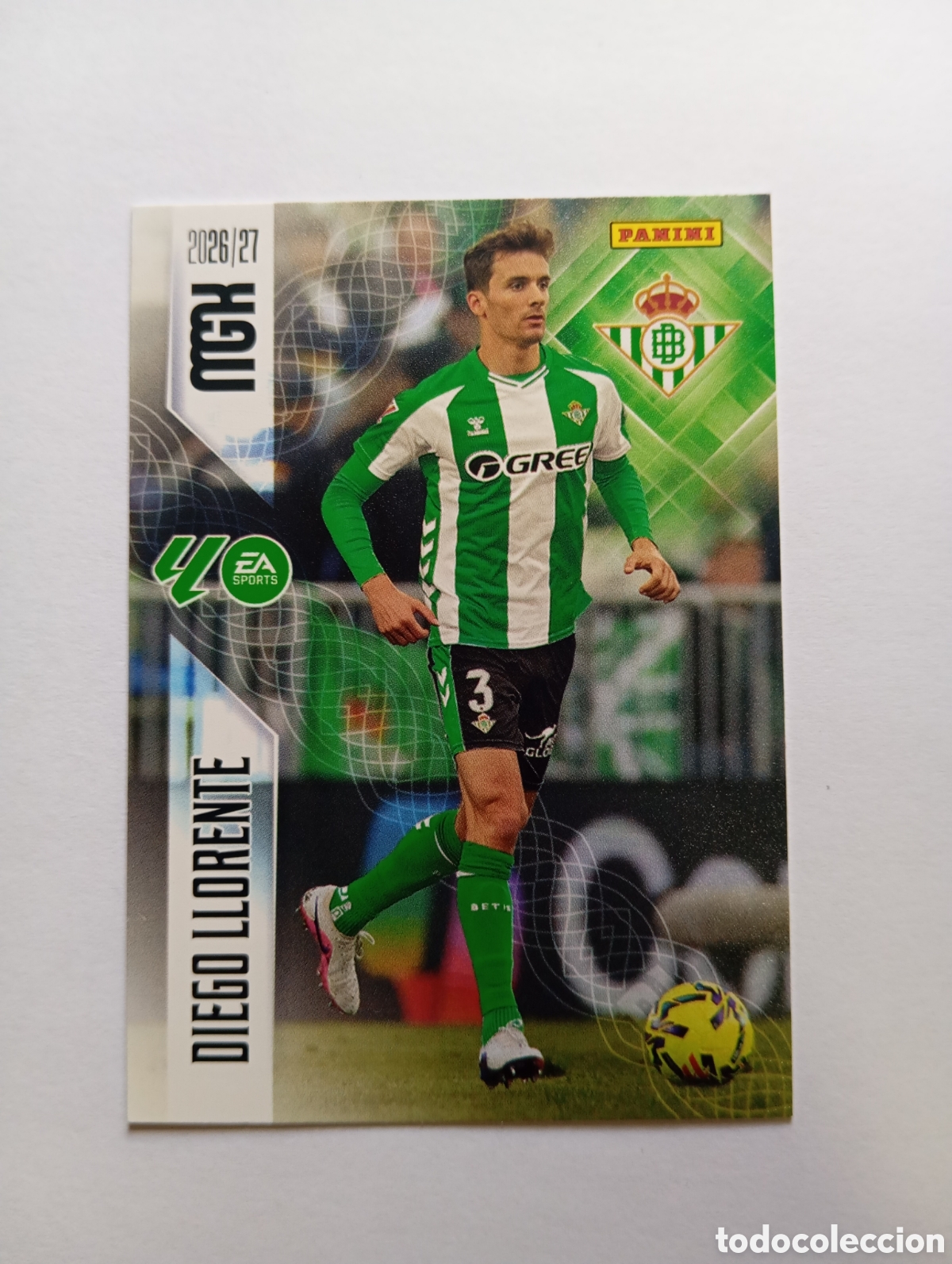 Cromos de f&uacute;tbol: 96 DIEGO LLORENTE PANINI MEGACRACKS 26 27