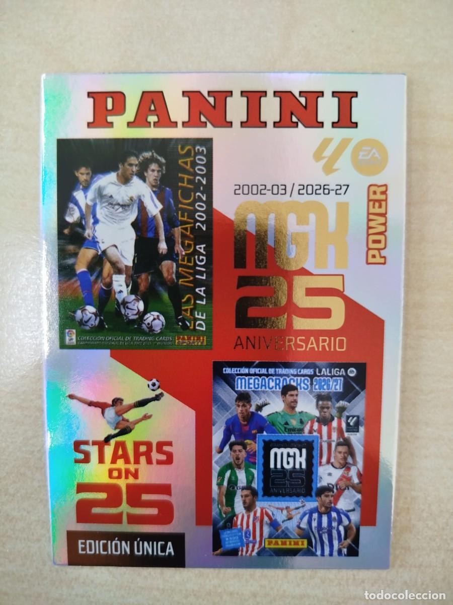 Cromos de f&uacute;tbol: #424P PANINI MEGACRACKS 26 27 BOX PREMIUM 25 ANIVERSARIO MGK 2026 2027 POWER