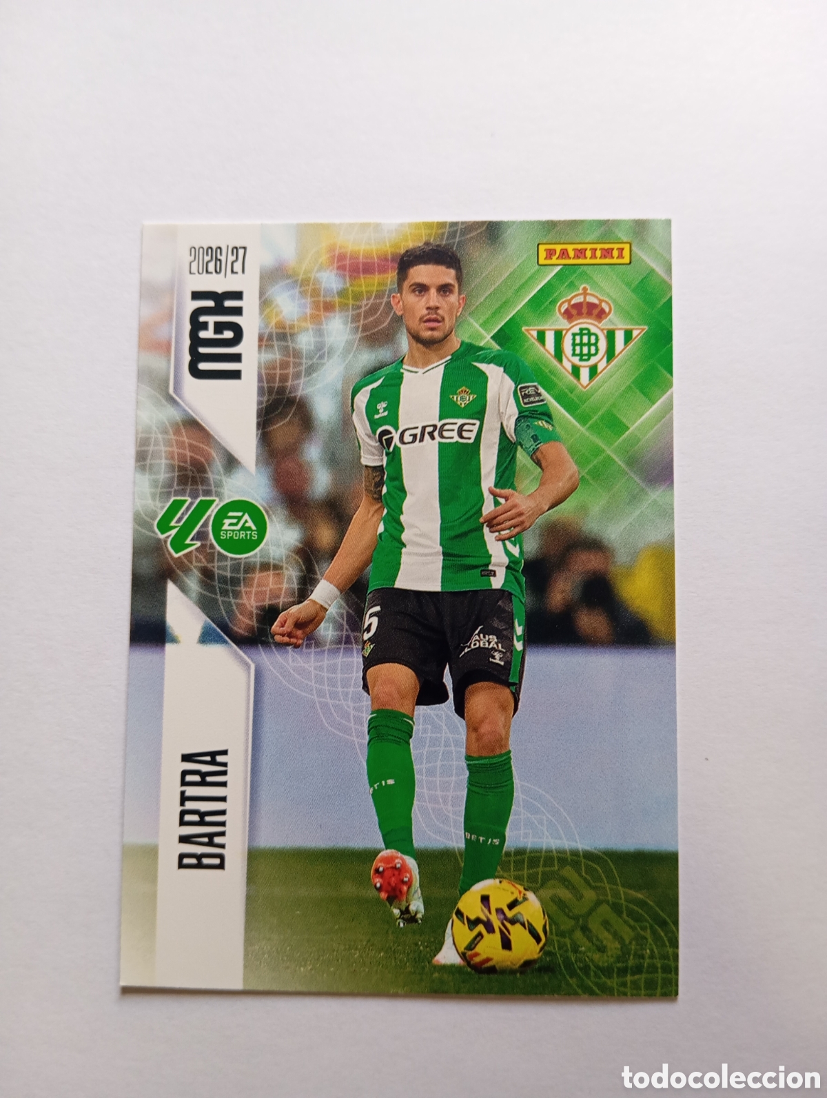 Cromos de f&uacute;tbol: 95 BARTRA PANINI MEGACRACKS 26 27