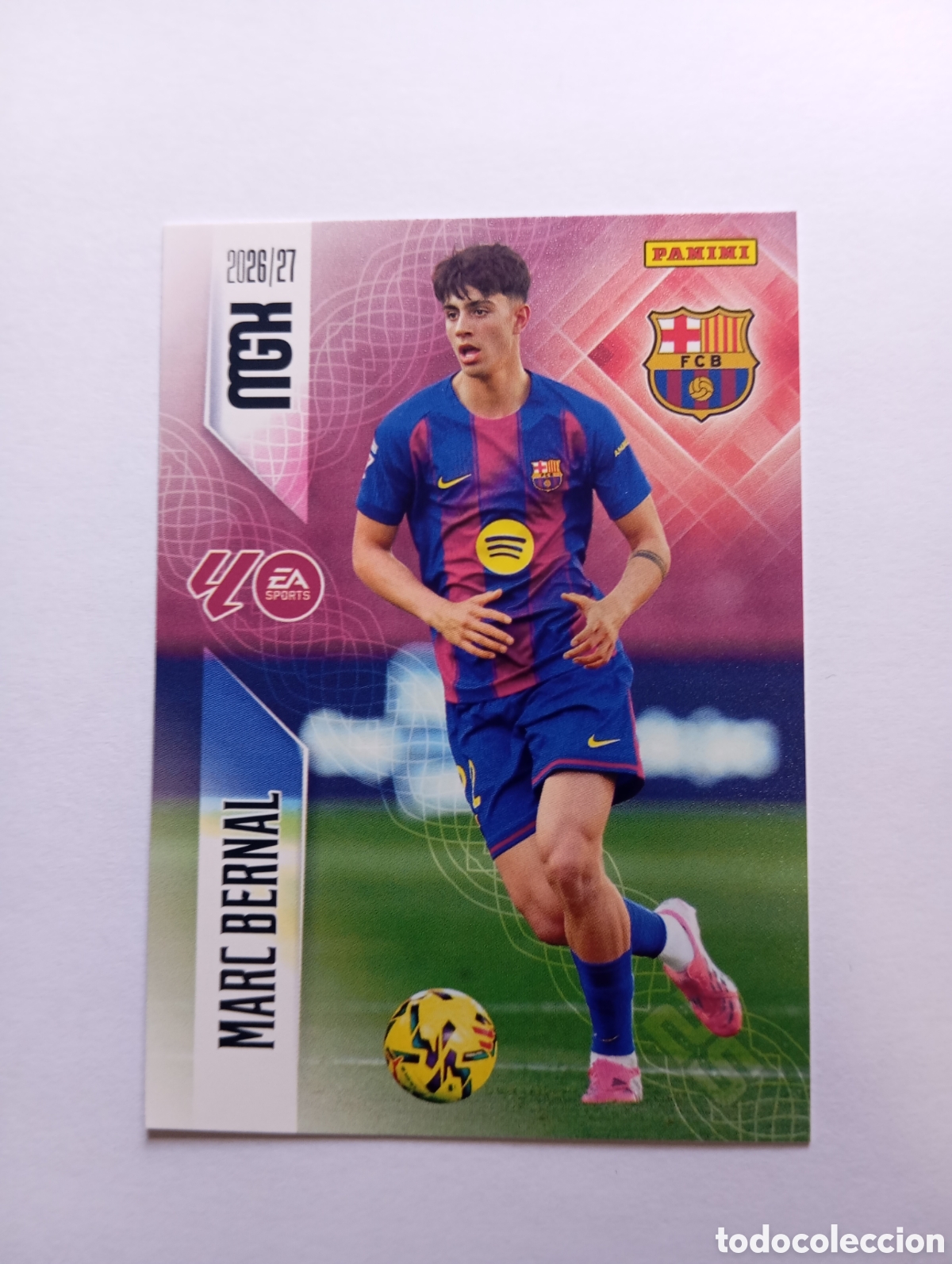 Cromos de f&uacute;tbol: 83 MARC BERNAL PANINI MEGACRACKS