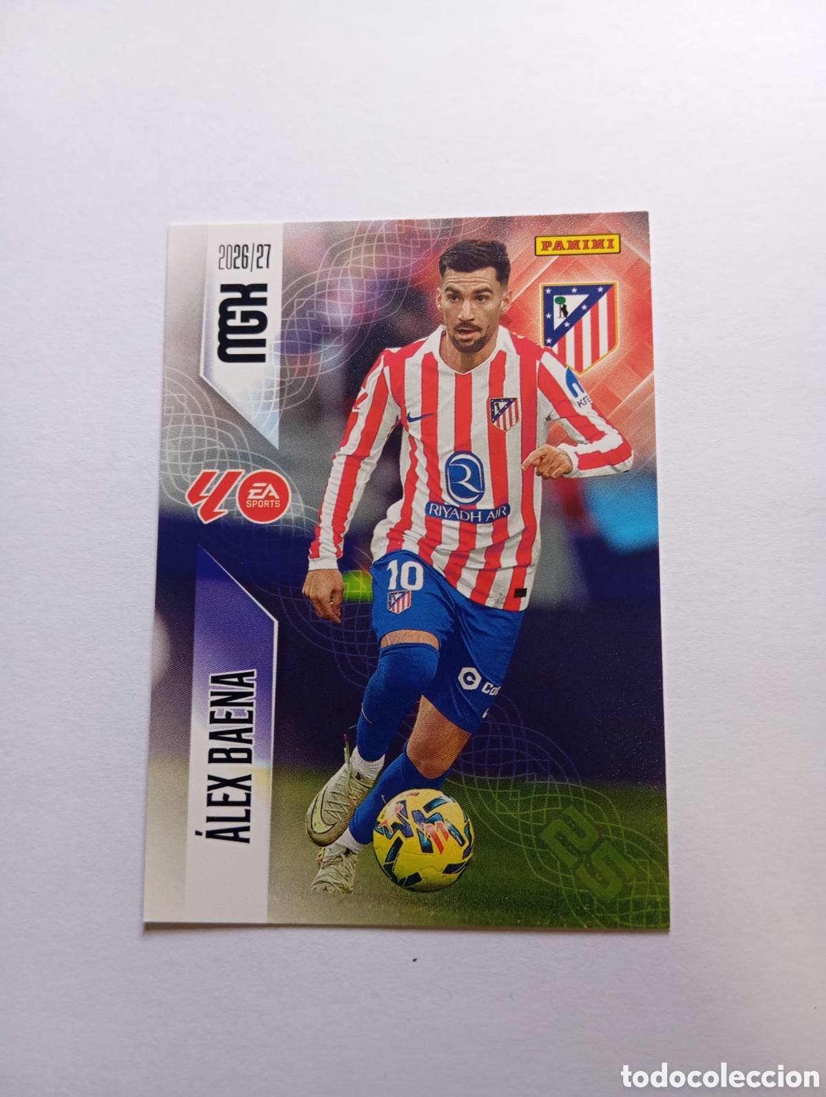 Cromos de f&uacute;tbol: 67 ALEX BAENA PANINI MEGACRACKS 26 27