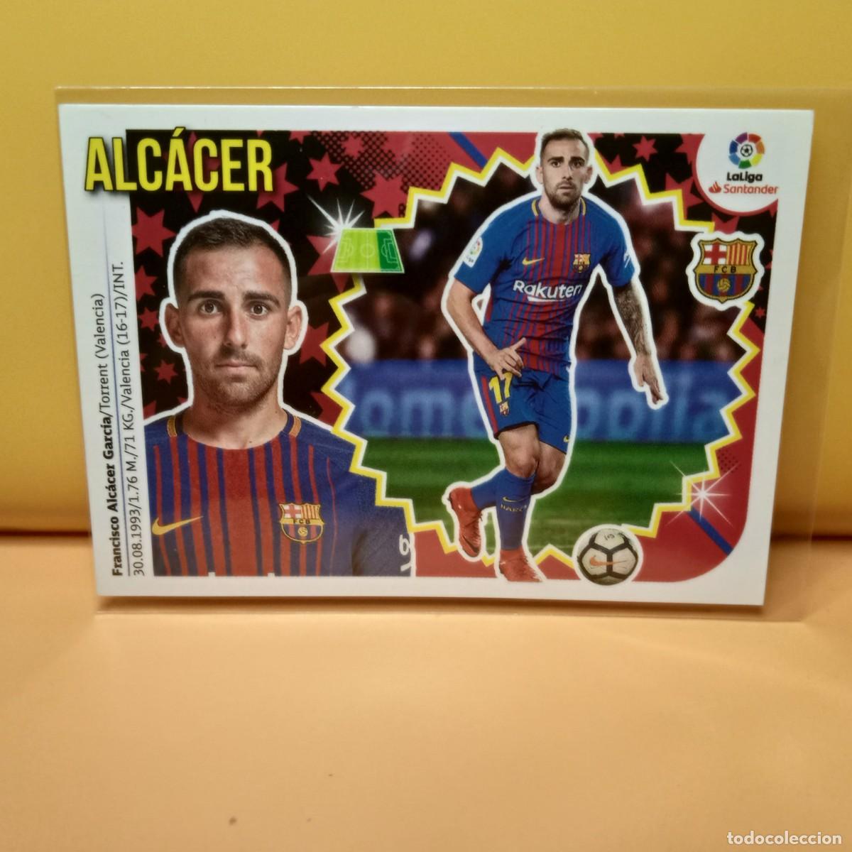 Cromos de f&uacute;tbol: EDICIONES ESTE 2018 2019 18 19 F.C BARCELONA ALC&Aacute;CER 15 B 15B