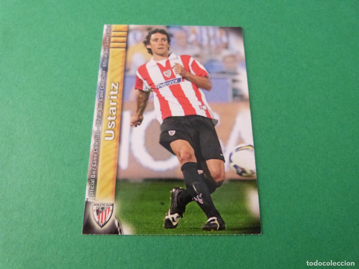 Cromos de f&uacute;tbol: TRADING CARD FUTBOL USTARIZ ATH.BILBAO N&ordm; 336 FICHAS LIGA MUNDICROMO 2009-2010/09-10