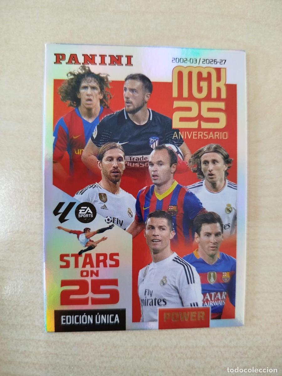 Cromos de f&uacute;tbol: #425P PANINI MEGACRACKS 26 27 BOX PREMIUM 25 ANIVERSARIO MGK 2026 2027 POWER