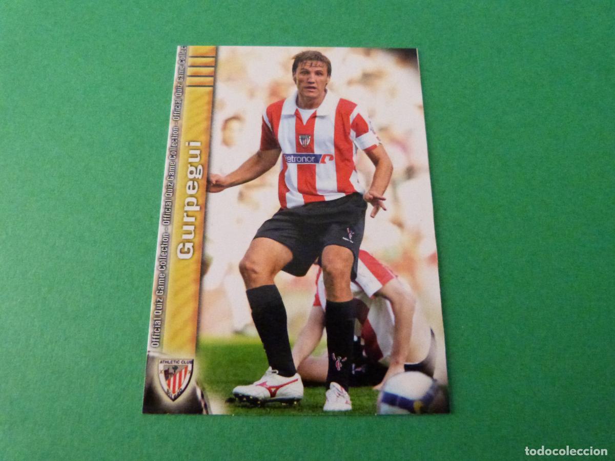 Cromos de f&uacute;tbol: TRADING CARD FUTBOL GURPEGUI ATH.BILBAO N&ordm; 335 FICHAS LIGA MUNDICROMO 2009-2010/09-10