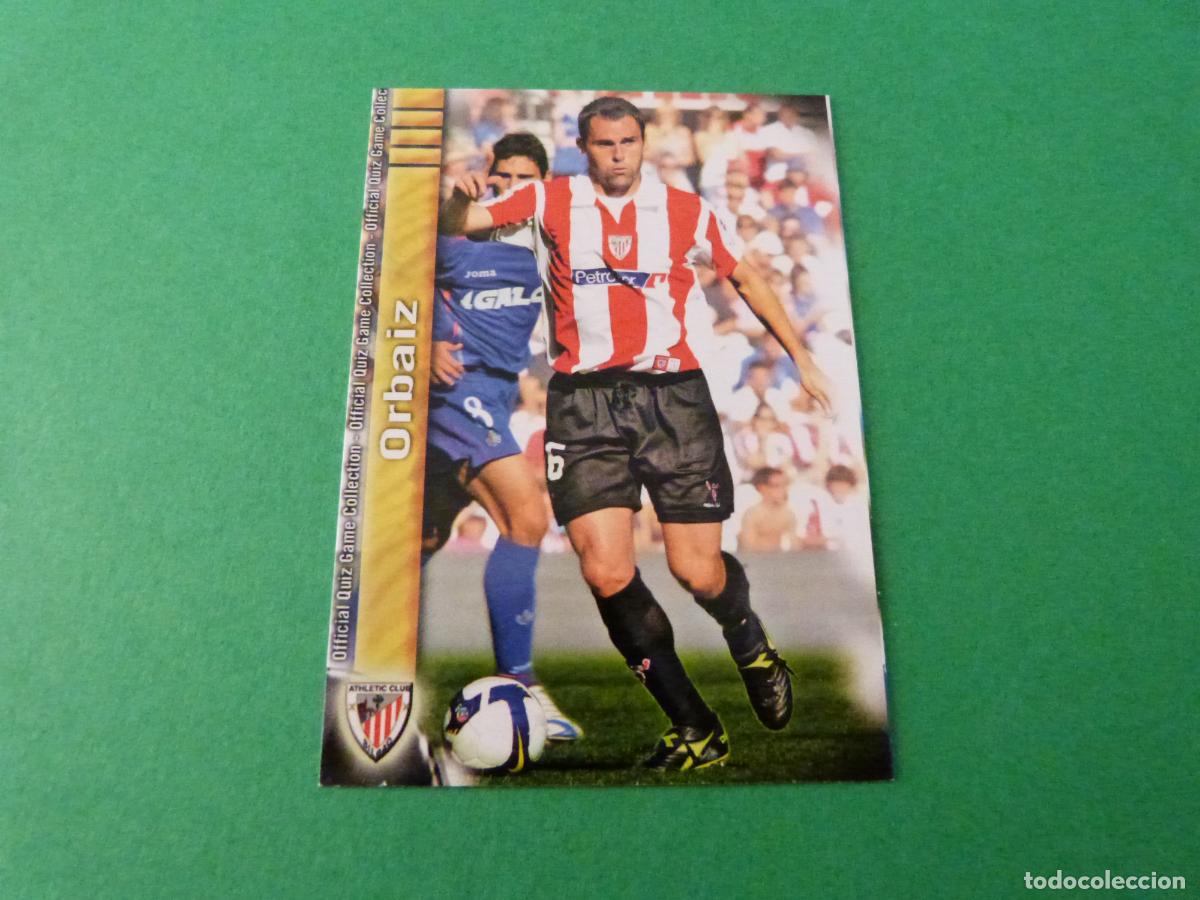 Cromos de f&uacute;tbol: TRADING CARD FUTBOL ORBAIZ ATH.BILBAO N&ordm; 334 FICHAS LIGA MUNDICROMO 2009-2010/09-10