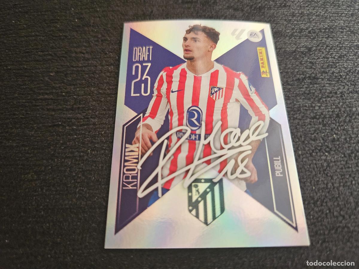 Cromos de f&uacute;tbol: LIGA ESTE 2026 2027 26 27 PUBILL AT. MADRID DRAFT KROMIX 23 N&ordm; 19