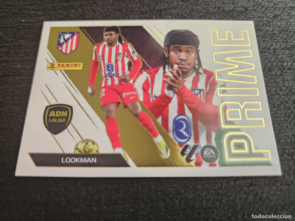 Cromos de f&uacute;tbol: LIGA ESTE 2026 2027 26 27 LOOKMAN AT. MADRID ADN PRIME N&ordm; 7