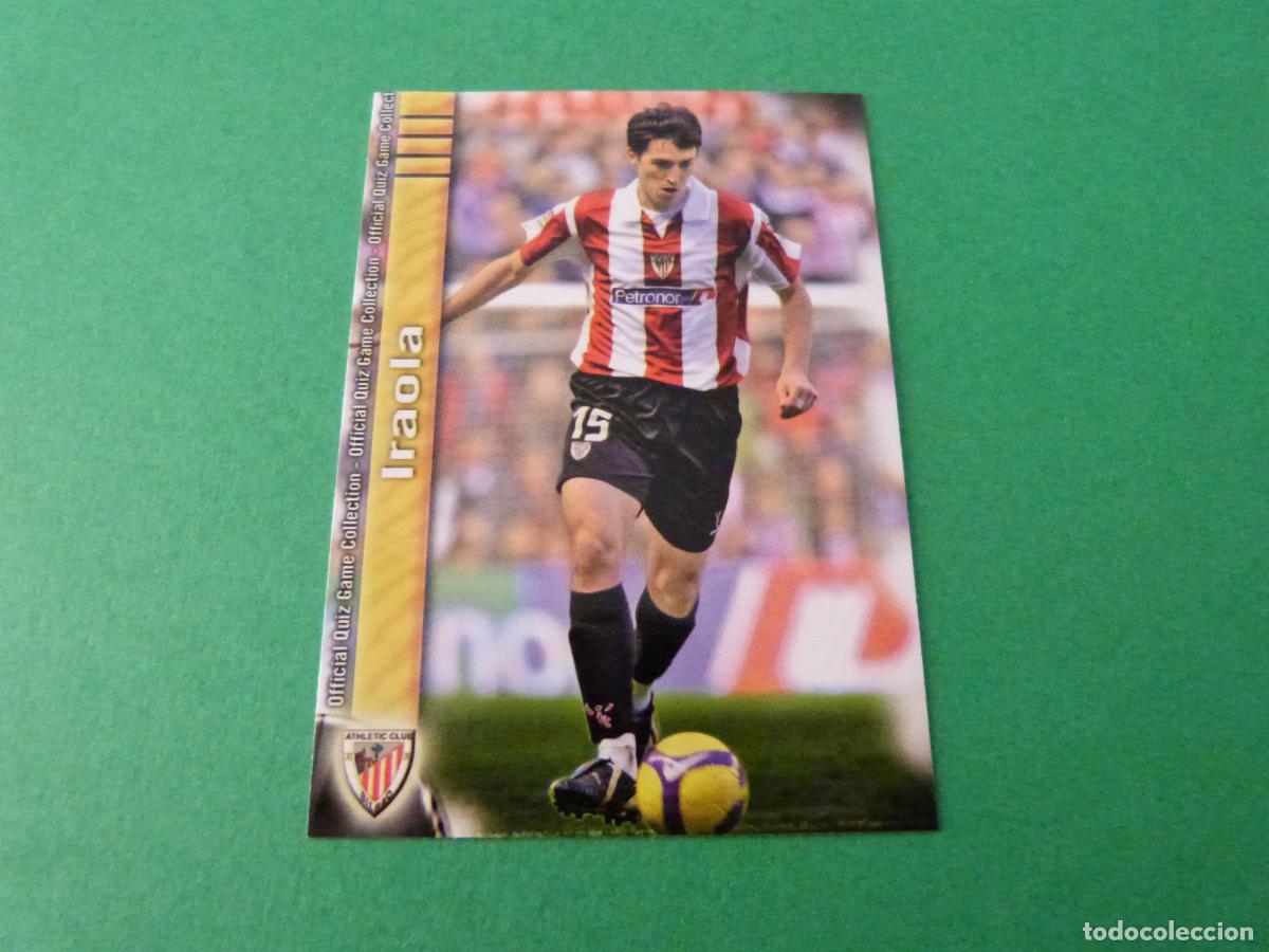 Cromos de f&uacute;tbol: TRADING CARD FUTBOL IRAOLA ATH.BILBAO N&ordm; 333 FICHAS LIGA MUNDICROMO 2009-2010/09-10