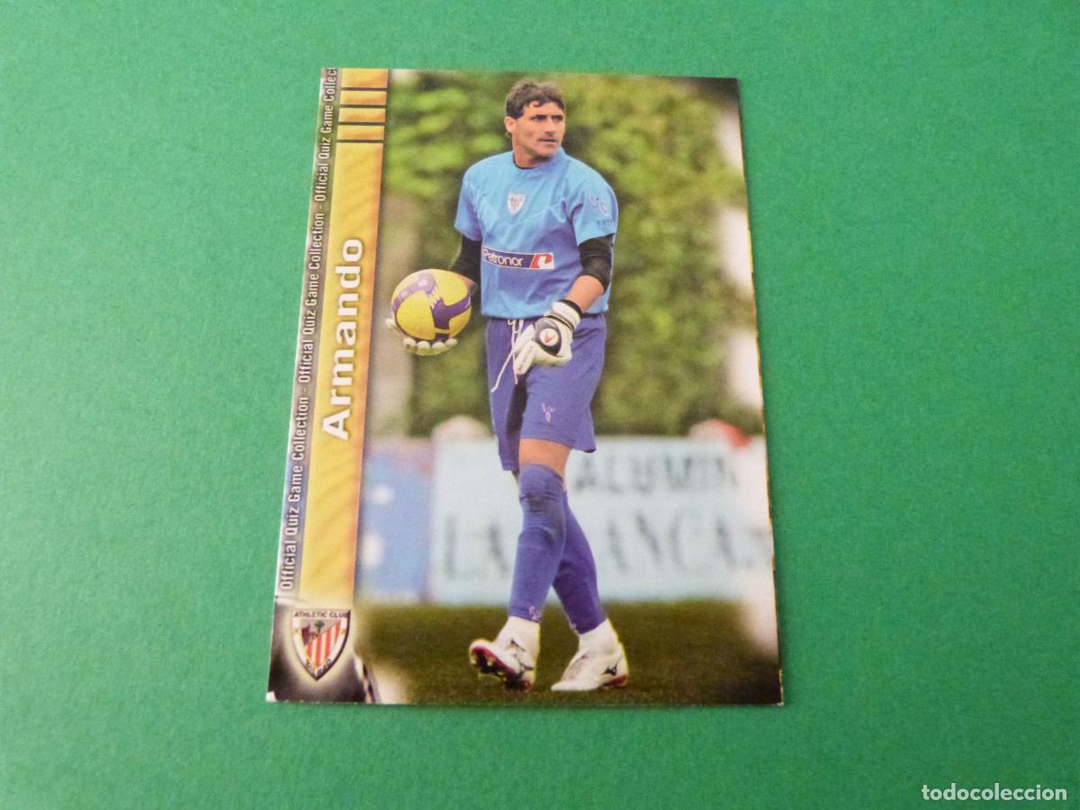 Cromos de f&uacute;tbol: TRADING CARD FUTBOL ARMANDO ATH.BILBAO N&ordm; 328 FICHAS LIGA MUNDICROMO 2009-2010/09-10