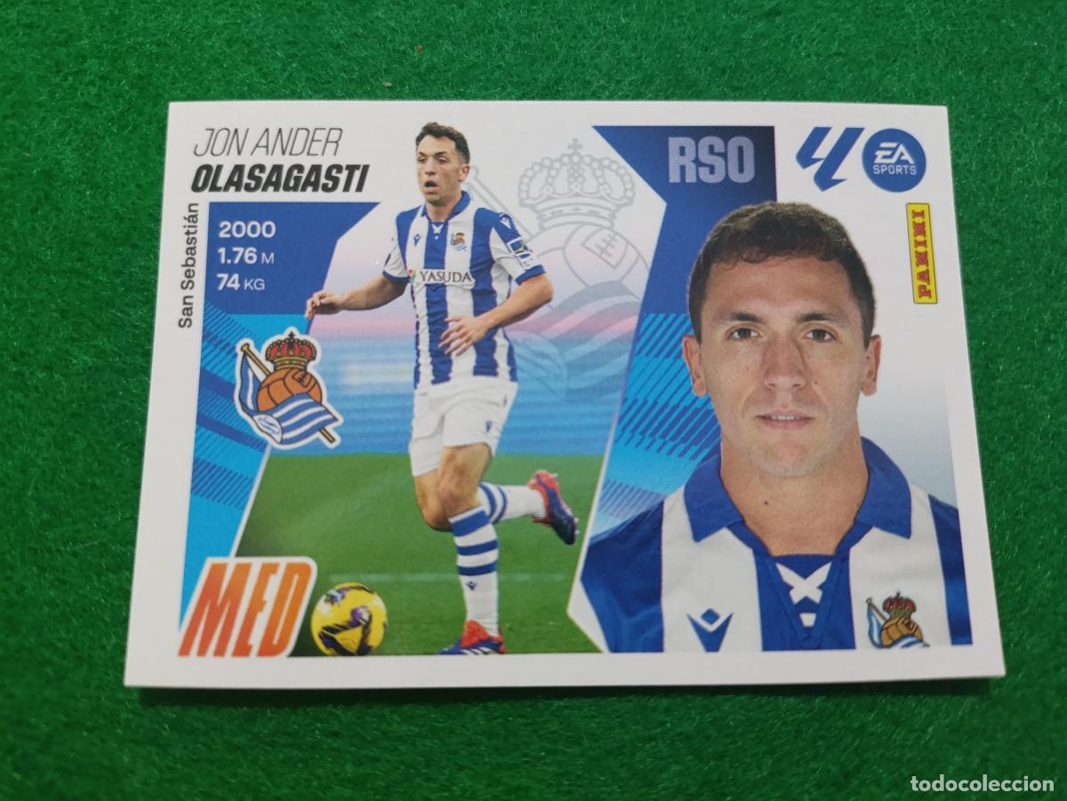 Cromos de f&uacute;tbol: LIGA ESTE 2025 2026 REAL SOCIEDAD N&ordm; 14B OLASAGASTI