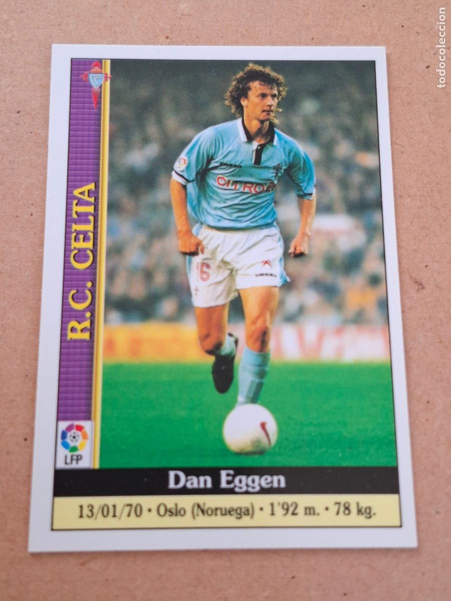 Cromos de f&uacute;tbol: MUNDICROMO 1999 2000 99 00 - 80 EGGEN ( BAJA ) - R.C. CELTA