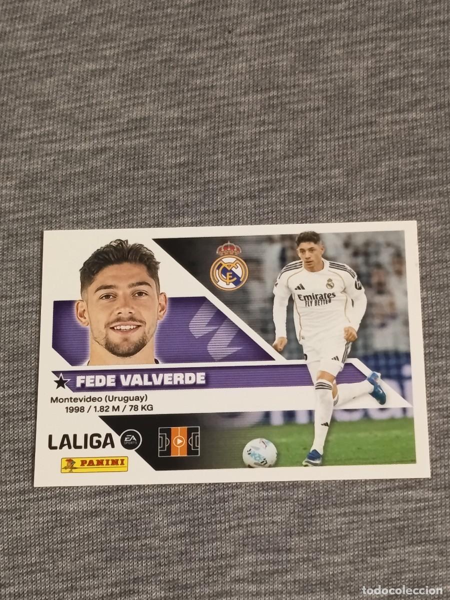 Cromos de f&uacute;tbol: Liga este 26 27 Panini FEDE VALVERDE N&deg;12 REAL MADRID nuevo