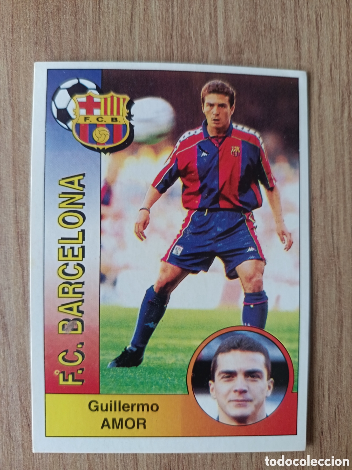 Cromos de f&uacute;tbol: 65 Amor Barcelona liga temporada 94 95 1994 1995 Panini