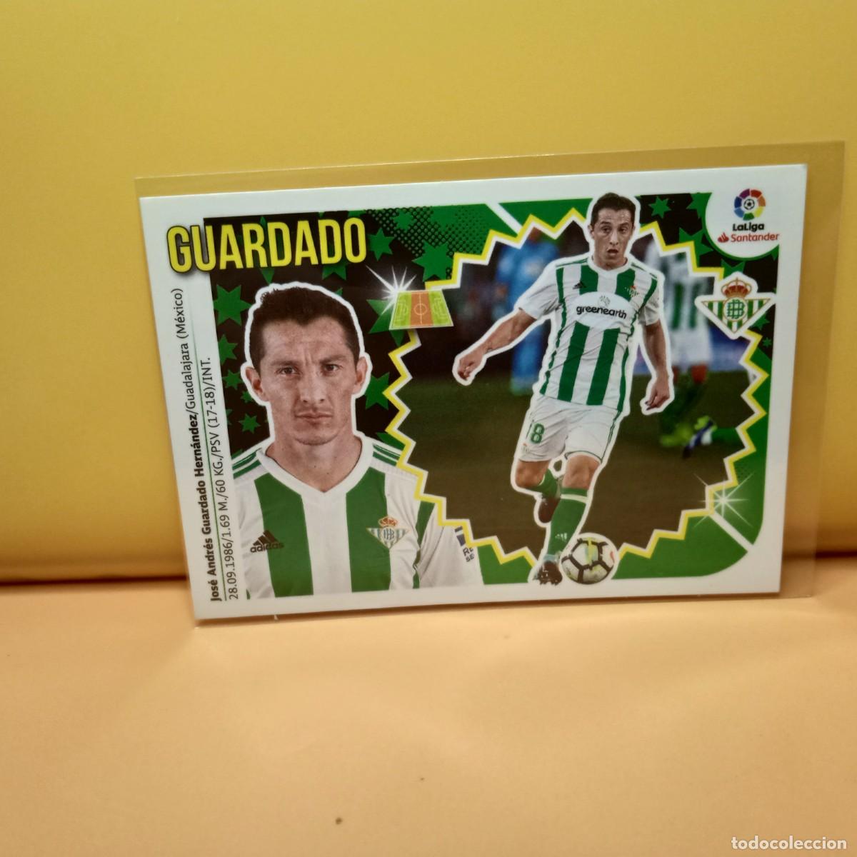 Fu&szlig;ball-Sticker: EDICIONES ESTE 2018 2019 18 19 REAL BETIS GUARDADO 9