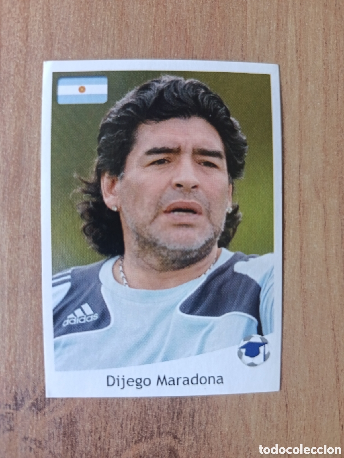 Fu&szlig;ball-Sticker: 106 MARADONA SELECCI&Oacute;N ARGENTINA CROMO FUTBOL MUNDIAL 2010 WORLD CUP EDITORIAL AS SPORT SVETSKO
