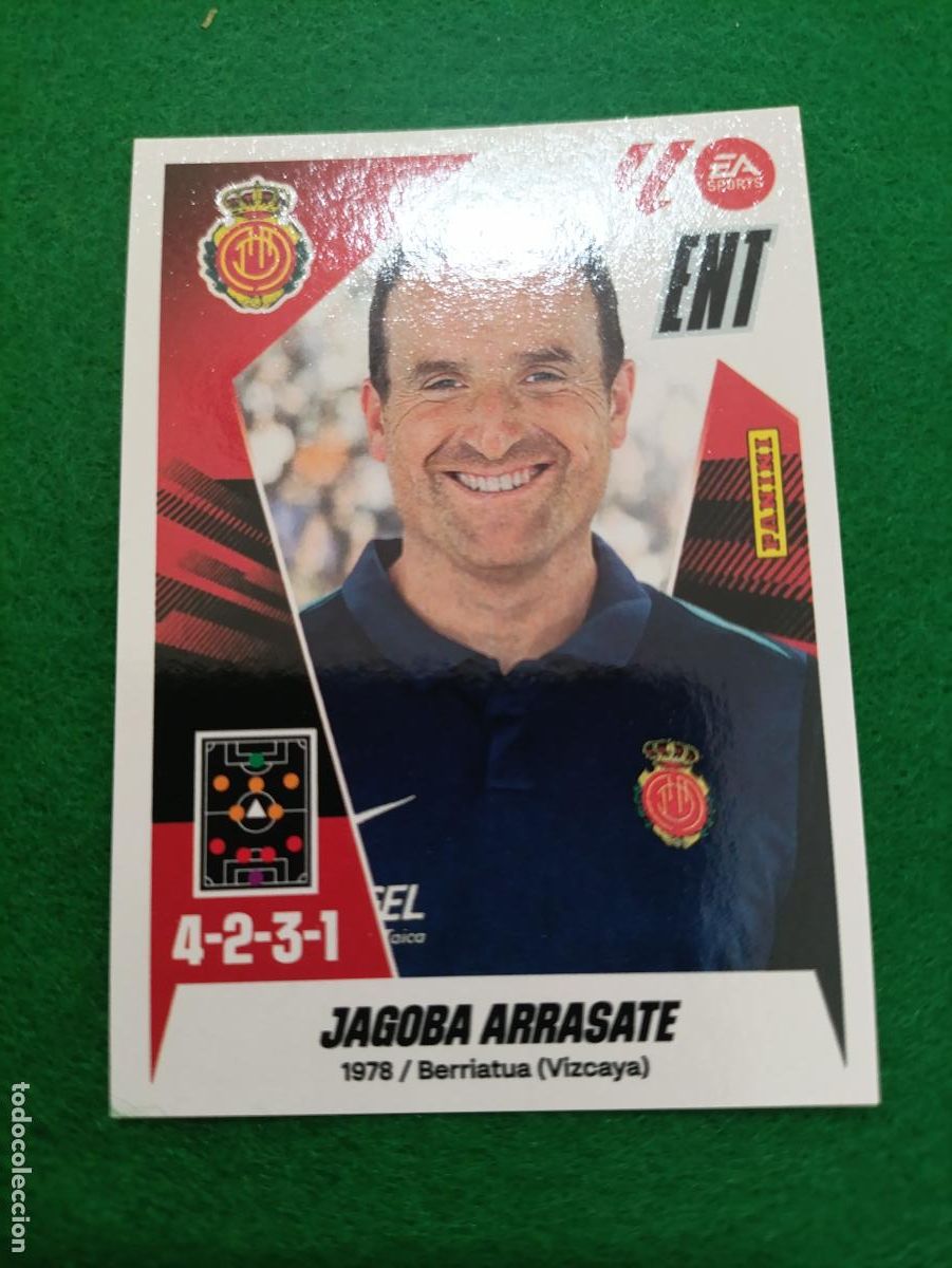 Fu&szlig;ball-Sticker: LIGA ESTE 2025 2026 RCD MALLORCA N&ordm; 2 JAGOBA ARRASATE