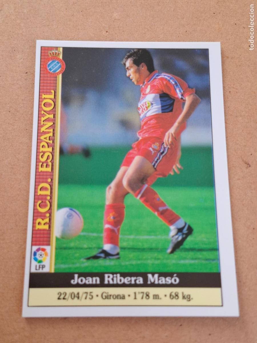 Fu&szlig;ball-Sticker: MUNDICROMO 1999 2000 99 00 - 122 NAN RIBERA ( BAJA ) - RCD. ESPANYOL