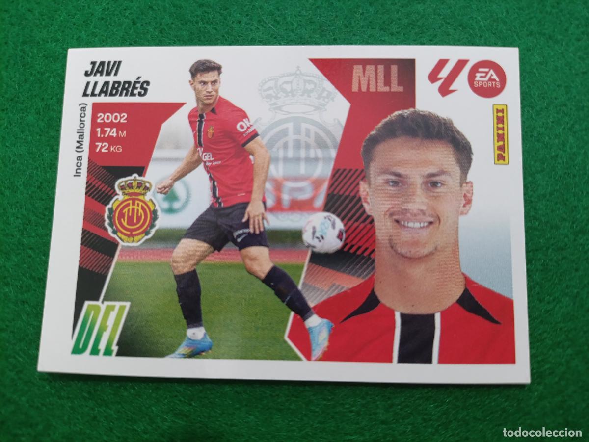 Fu&szlig;ball-Sticker: LIGA ESTE 2025 2026 RCD MALLORCA N&ordm; 17 BIS COLOCA JAVI LLABR&Eacute;S