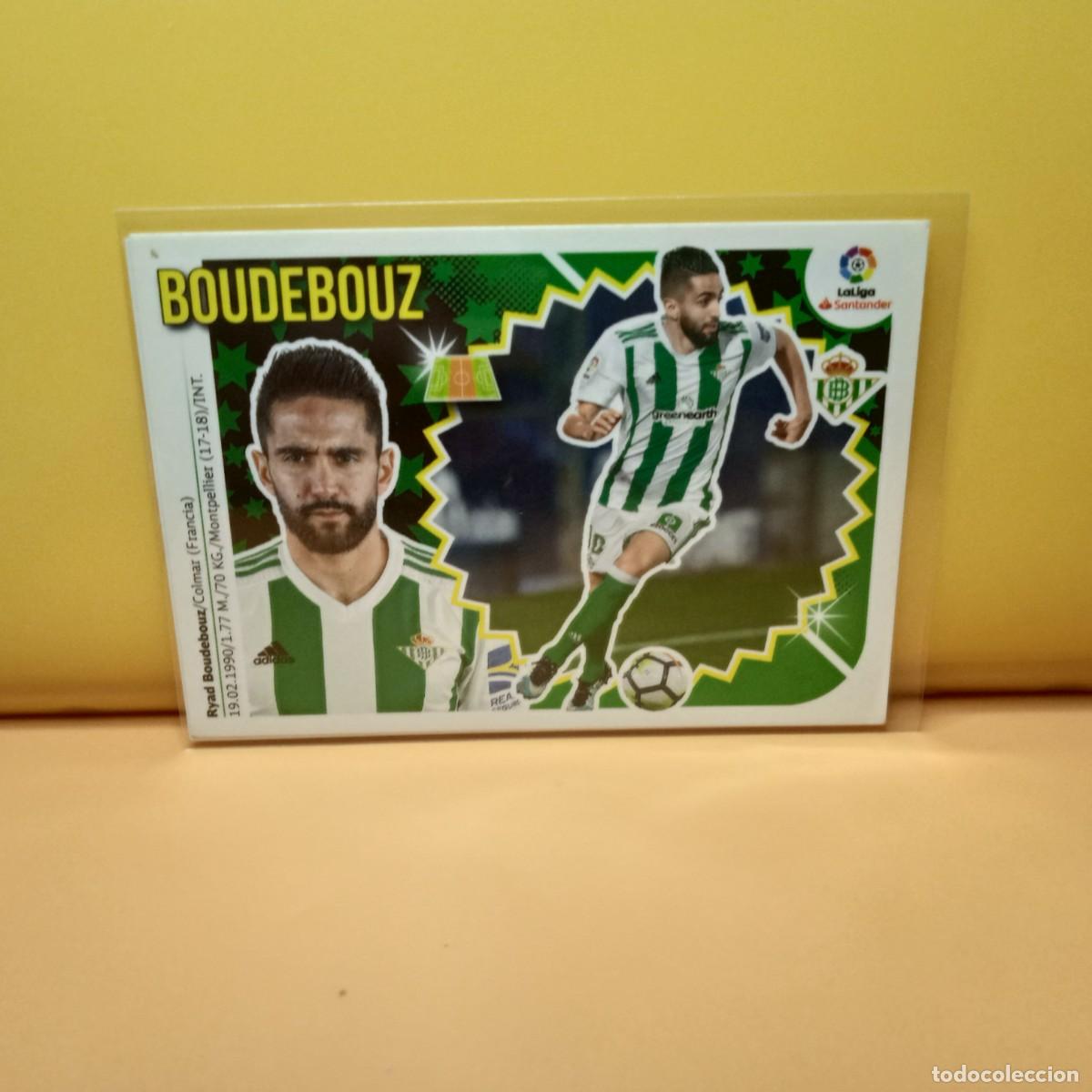 Fu&szlig;ball-Sticker: EDICIONES ESTE 2018 2019 18 19 REAL BETIS BOUDEBOUZ 11B 11 B