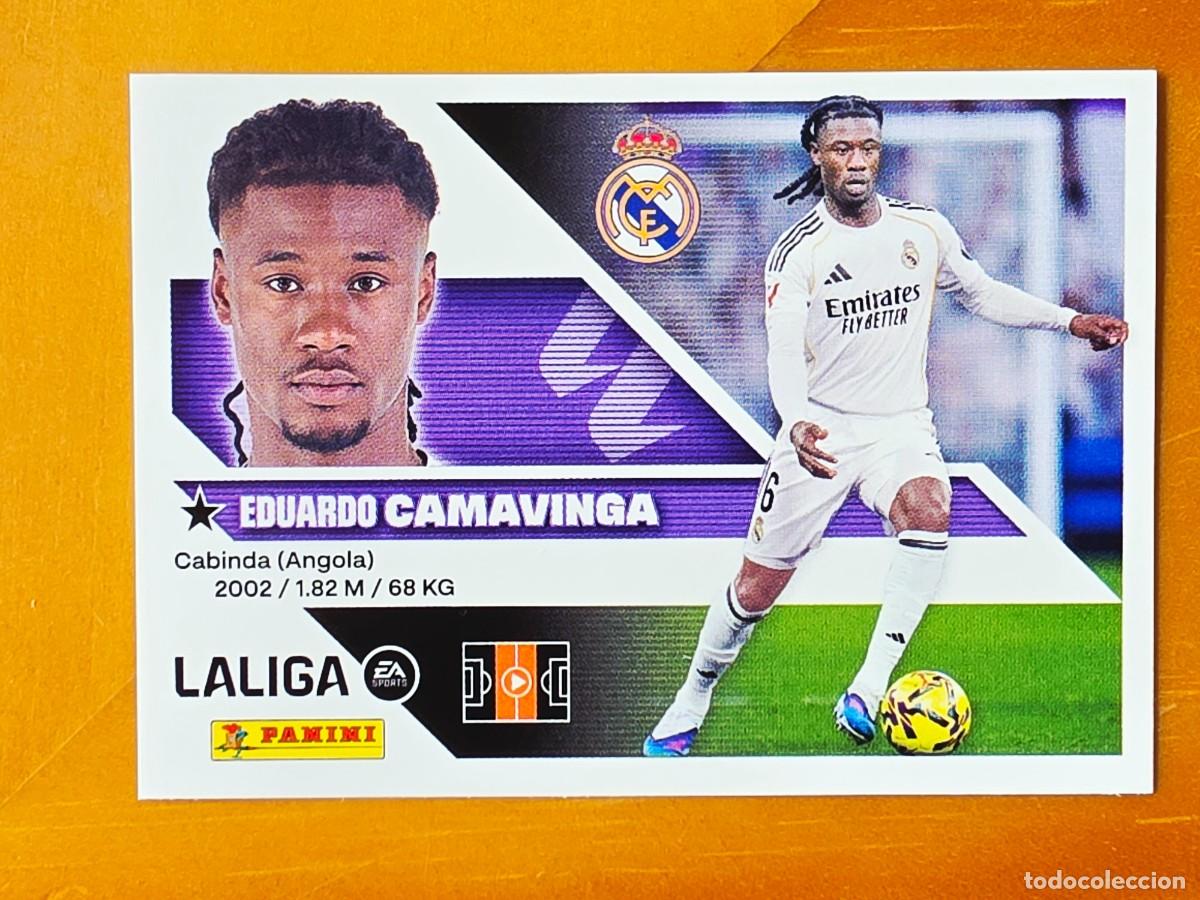 Fu&szlig;ball-Sticker: 13 Eduardo Camavinga, Real Madrid, Panini Ediciones Liga Este 2026 2027 26 27 sin pegar
