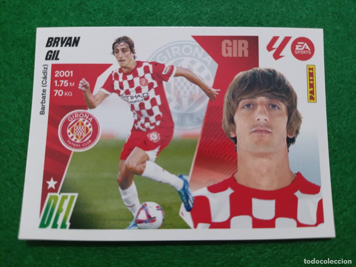 Cromos de f&uacute;tbol: LIGA ESTE 2025 2026 GIRONA FC N&ordm; 17 BIS COLOCA BRYAN GIL