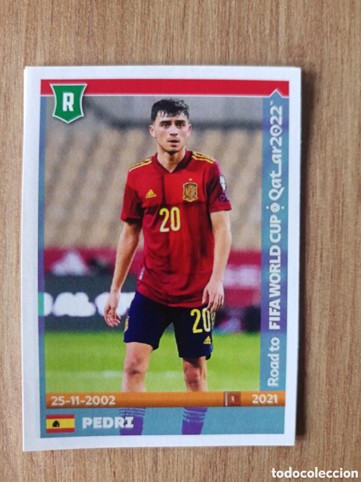Cromos de Futebol: 519 PEDRI ESPA&Ntilde;A CROMO STICKER FUTBOL PANINI ROAD TO FIFA WORLD CUP 2022 CAMINO MUNDIAL QATAR 22