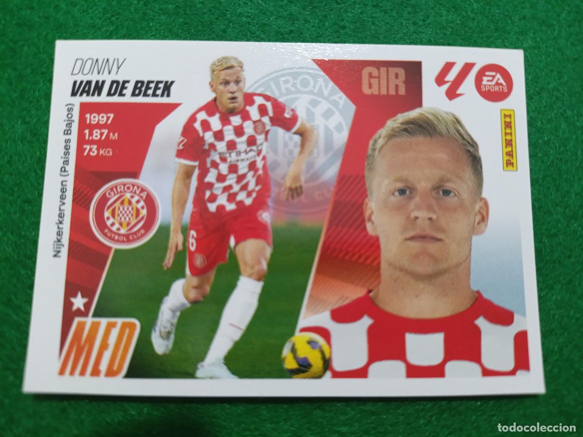 Cromos de Futebol: LIGA ESTE 2025 2026 GIRONA FC N&ordm;12 VAN DE BEEK