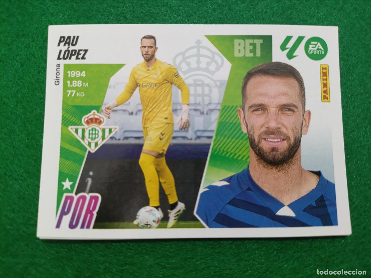Fu&szlig;ball-Sticker: LIGA ESTE 2025 2026 REAL BETIS N&ordm; 3 PAU L&Oacute;PEZ
