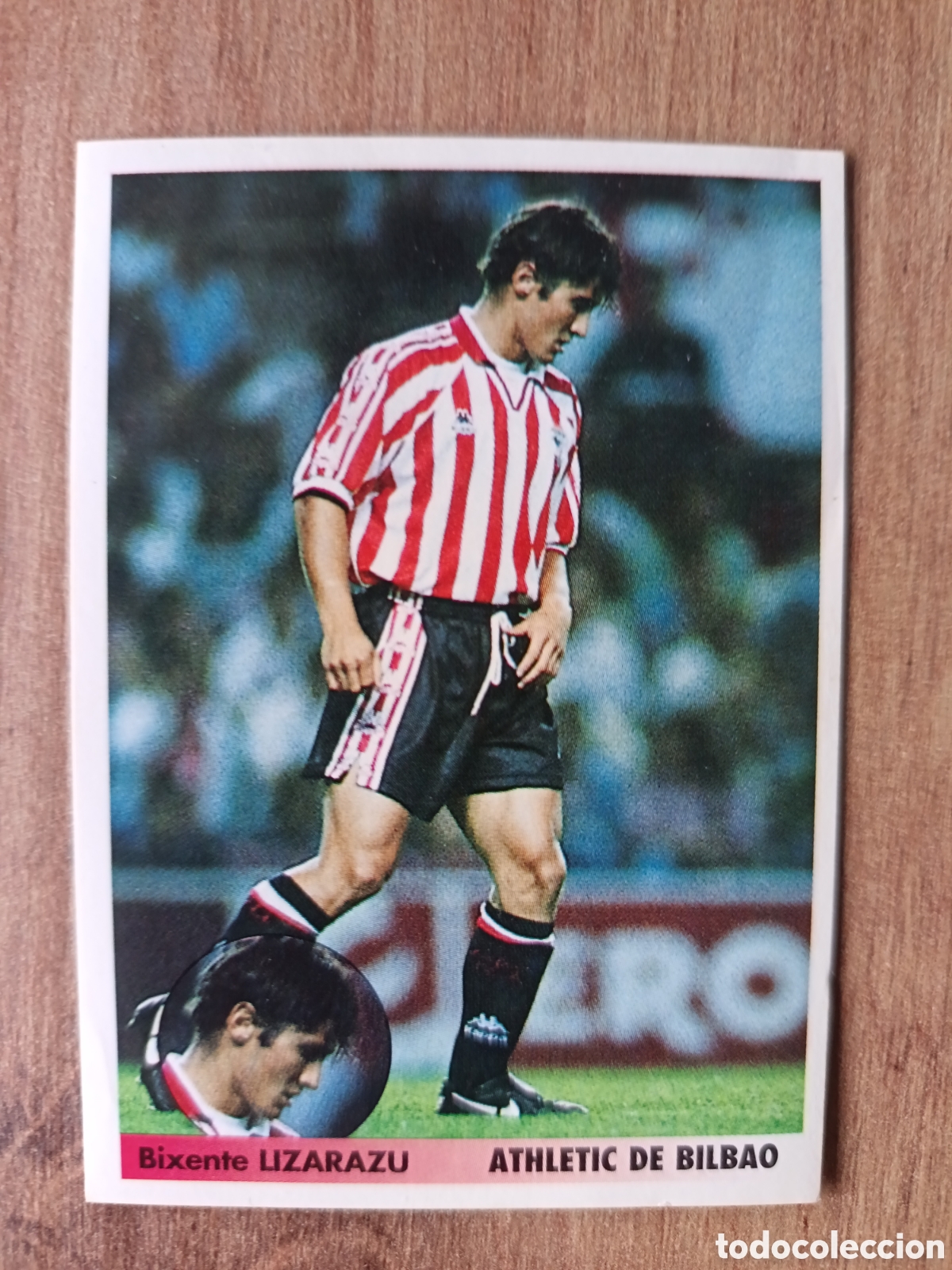 Cromos de f&uacute;tbol: 280 LIZARAZU ATHLETIC CLUB BILBAO STICKER PANINI MEJORES EQUIPOS EUROPA 1996-1997 96-97