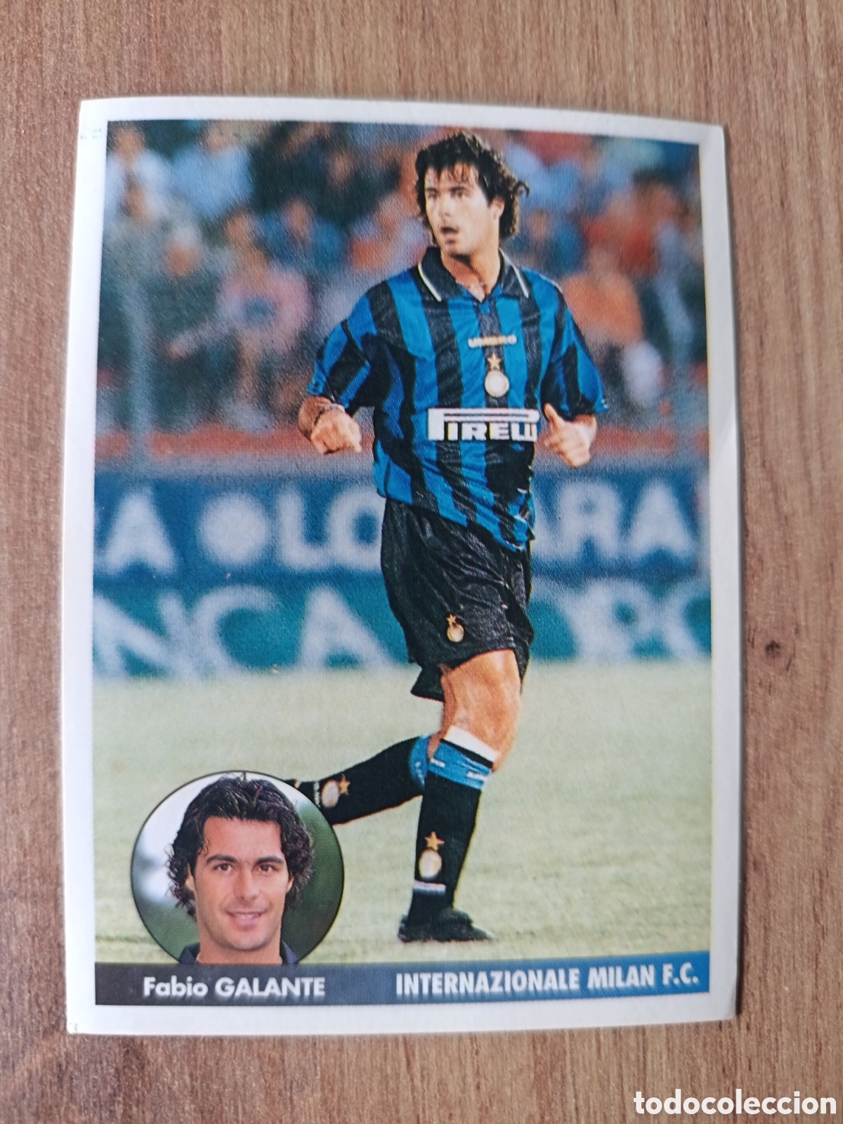 Cromos de Futebol: 122 Galante MILAN STICKER PANINI MEJORES EQUIPOS EUROPA 1996-1997