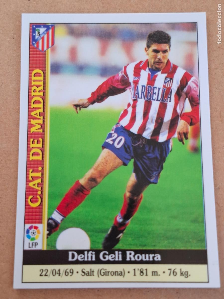 Cromos de Futebol: MUNDICROMO 1999 2000 99 00 - 234 GELI ( BAJA ) - AT. MADRID