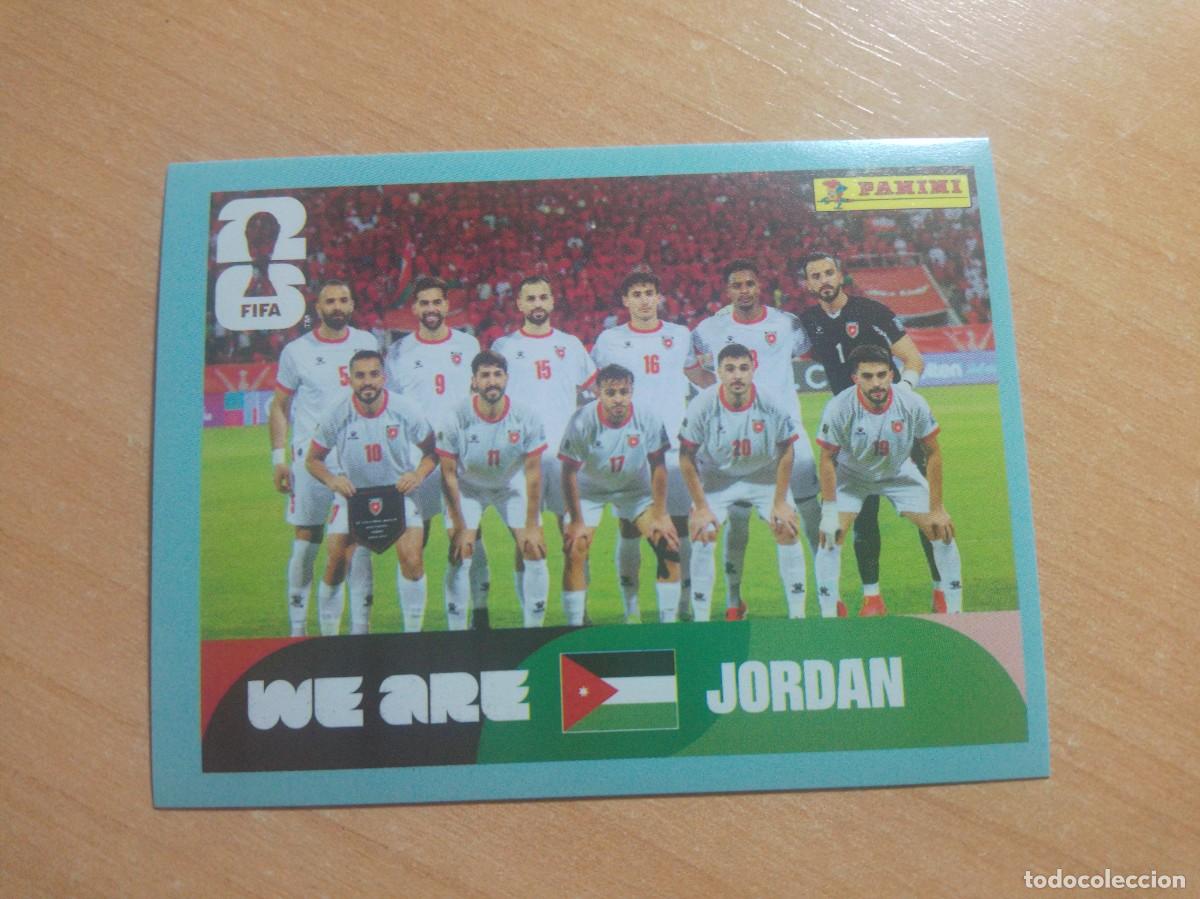 Cromos de Futebol: JOR 13 PLANTILLA DE JORDANIA MUNDIAL FIFA WORLD CUP 2026 26 PANINI STICKERS NUEVO