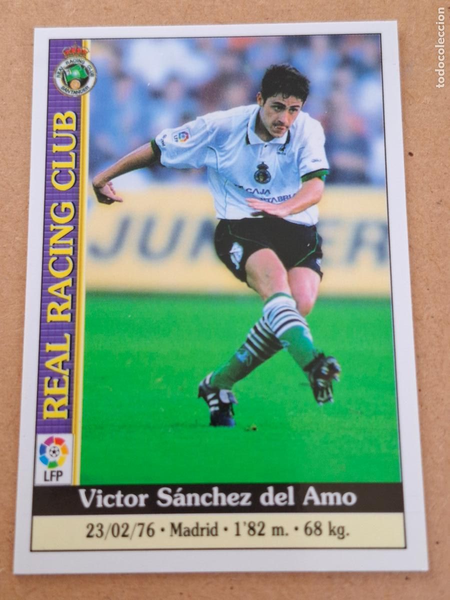 Cromos de Futebol: MUNDICROMO 1999 2000 99 00 - 265 V&Iacute;CTOR ( BAJA ) - RACING CLUB