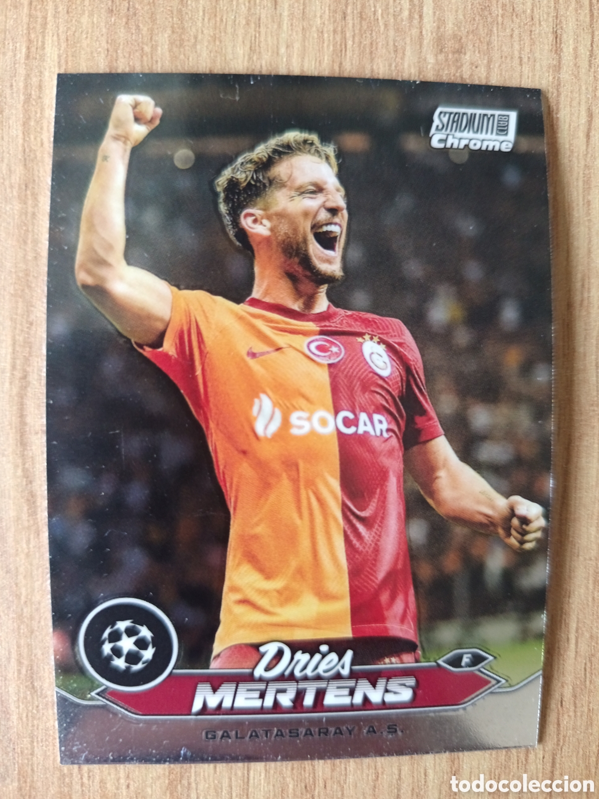 Cromos de Futebol: 97 Dries Martens GALATASARAY - TOPPS CHROME STADIUM CLUB - 2023 2024 23 24